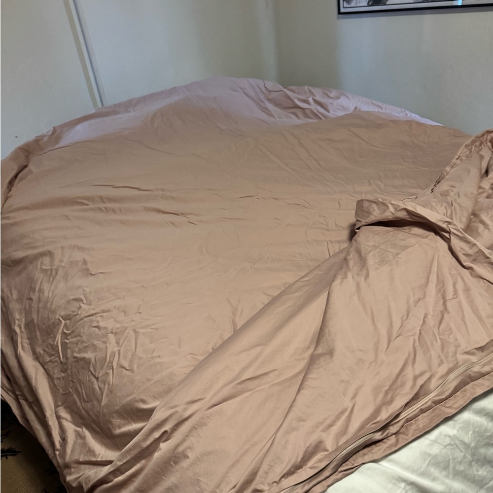 Boll and Branch King duvet cover